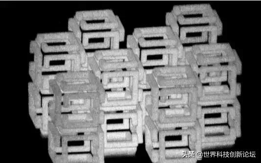 人体缩小100倍(1亿倍显微镜下人体)